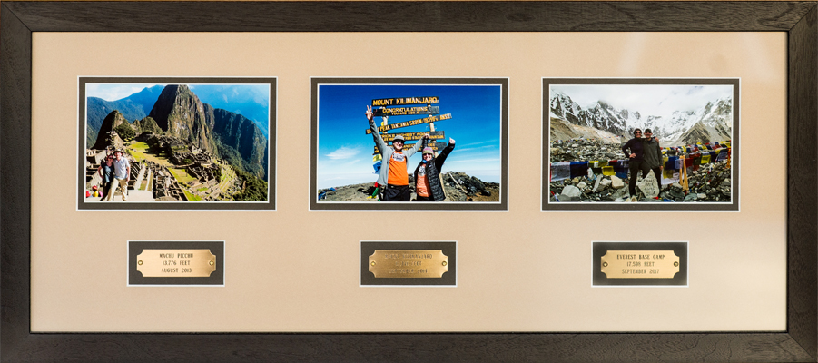 14 years of accomplishments in one custom frame. 