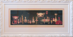 A Mark Ryden print made as a fundraiser for the NY ballet.