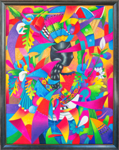 Colorful Guatamala painting
