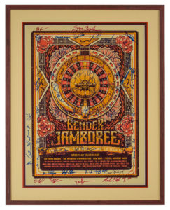 Signed Bender Jamboree print