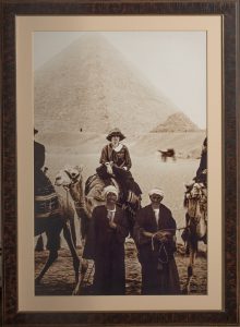 Vintage Sepia Egypt Photo